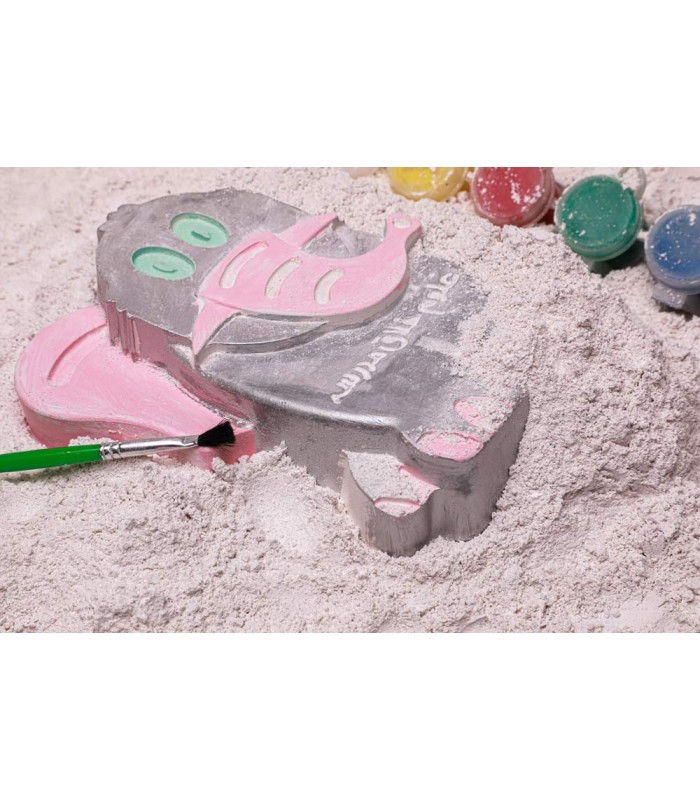 بازی ساخت و رنگ آمیزی مجسمه فیل