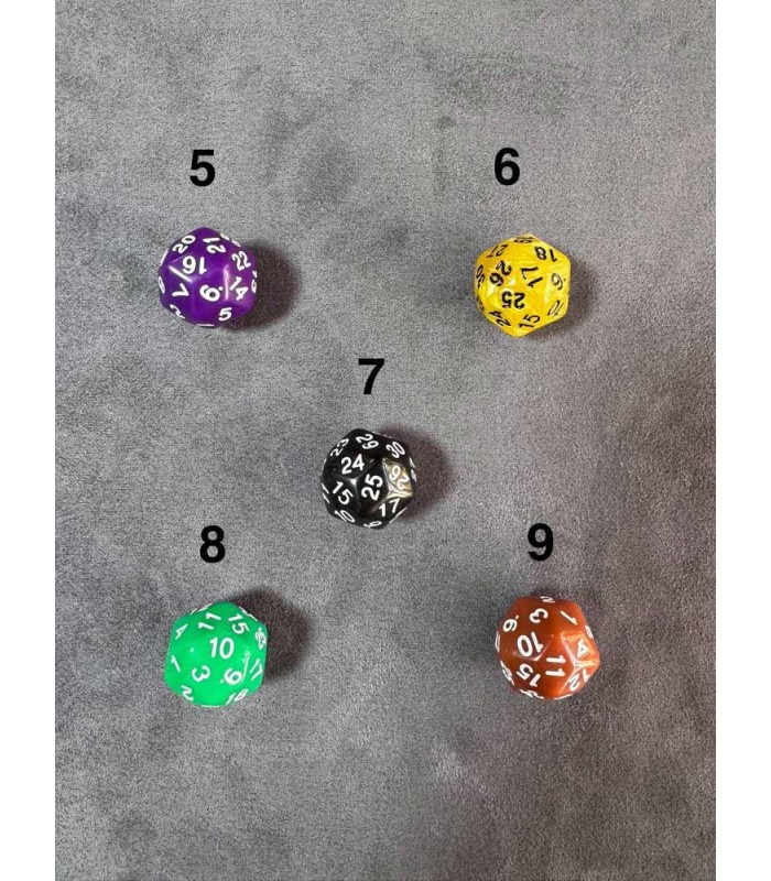 تاس بازی 30 وجهی Dice D30