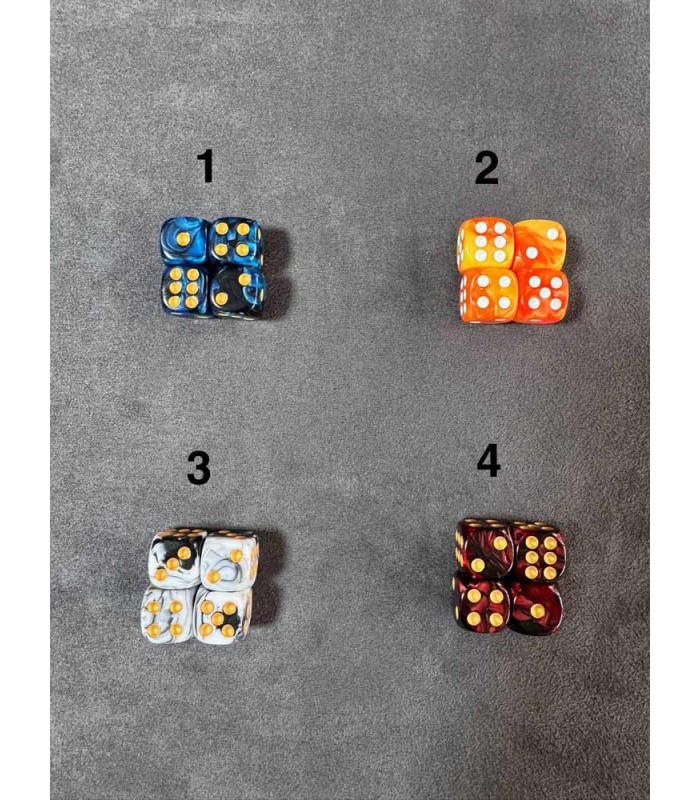 تاس بازی 6 وجهی مات ابروبادی Dice D6