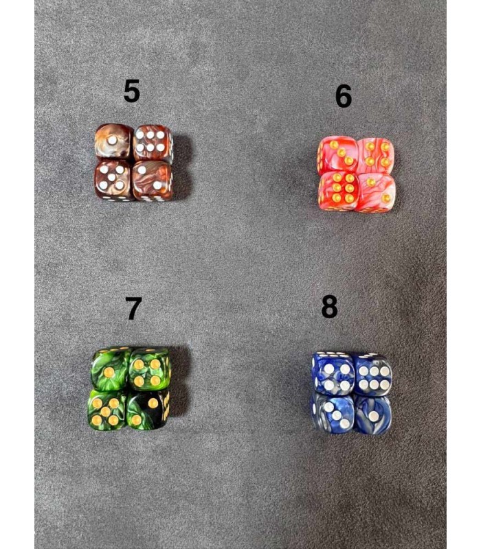 تاس بازی 6 وجهی مات ابروبادی Dice D6