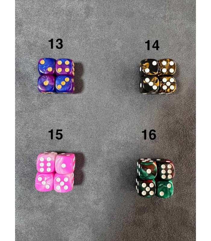 تاس بازی 6 وجهی مات ابروبادی Dice D6