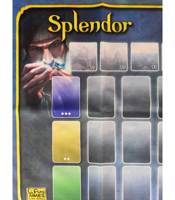صفحه بازی اسپلندور و کهربا Splendor playmat