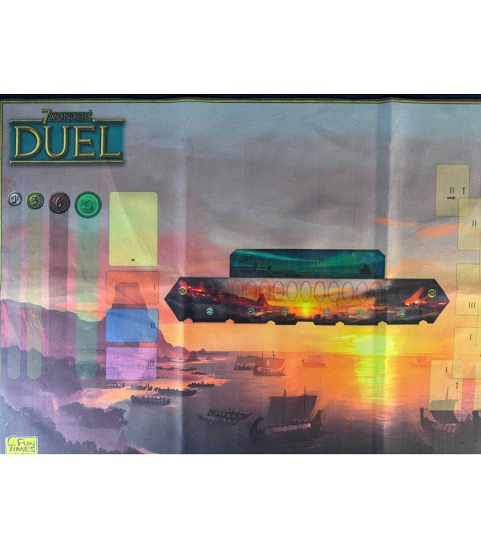 صفحه بازی عجایب هفتگانه دوئل 7Wonders Duel playmat
