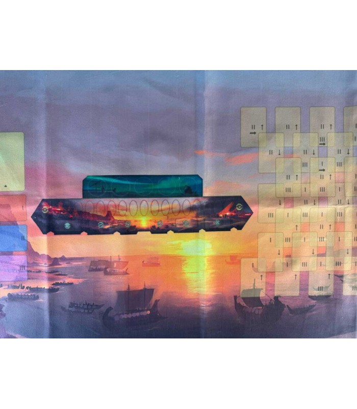 صفحه بازی عجایب هفتگانه دوئل 7Wonders Duel playmat