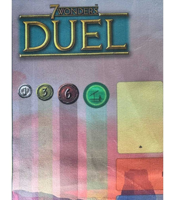 صفحه بازی عجایب هفتگانه دوئل 7Wonders Duel playmat
