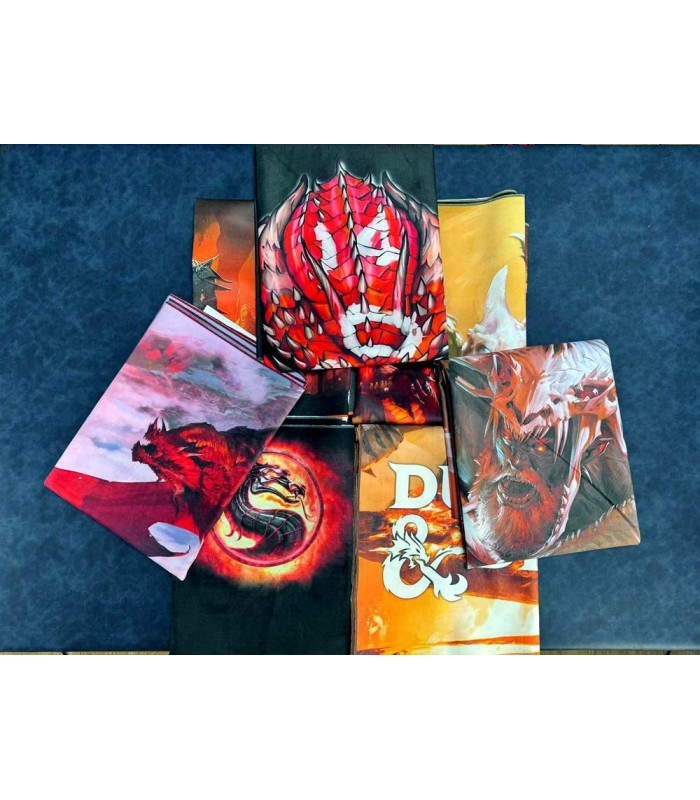 صفحه بازی دی اند دی D&D Dungeons & Dragons playmat