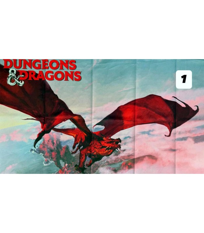 صفحه بازی دی اند دی D&D Dungeons & Dragons playmat