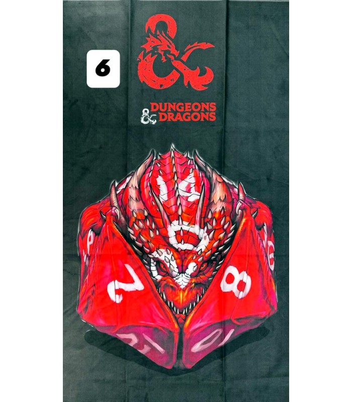 صفحه بازی دی اند دی D&D Dungeons & Dragons playmat