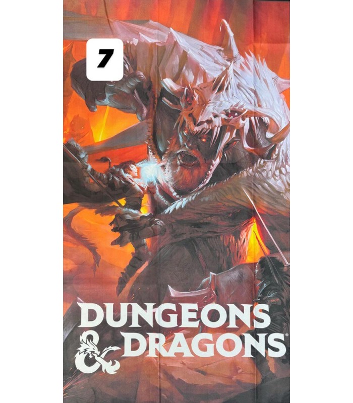 صفحه بازی دی اند دی D&D Dungeons & Dragons playmat