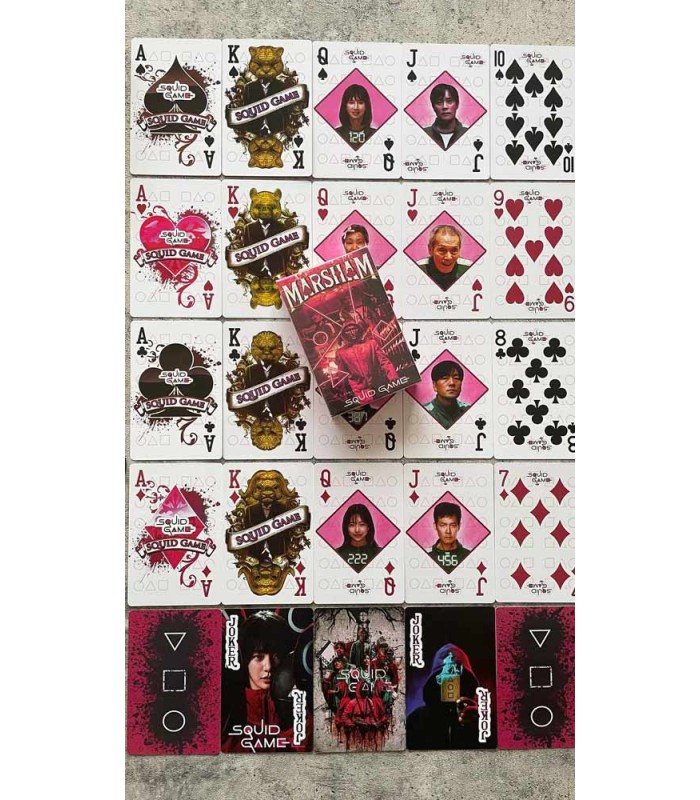 کارت بازی اسکوییدگیم Playing Card Squid Game