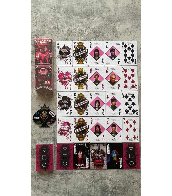کارت بازی اسکوییدگیم Playing Card Squid Game