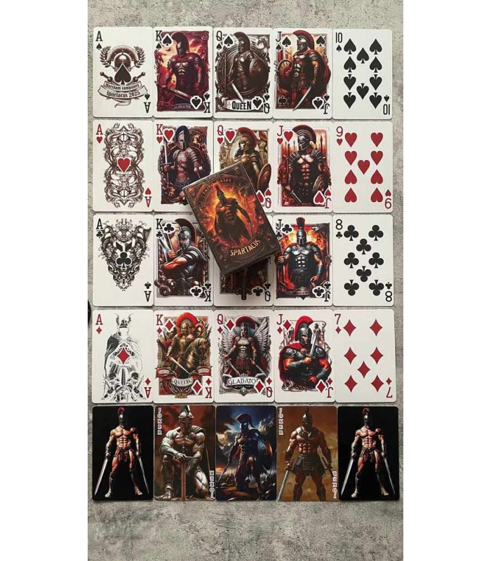 کارت بازی اسپارتاکوس Playing Card Spartacus