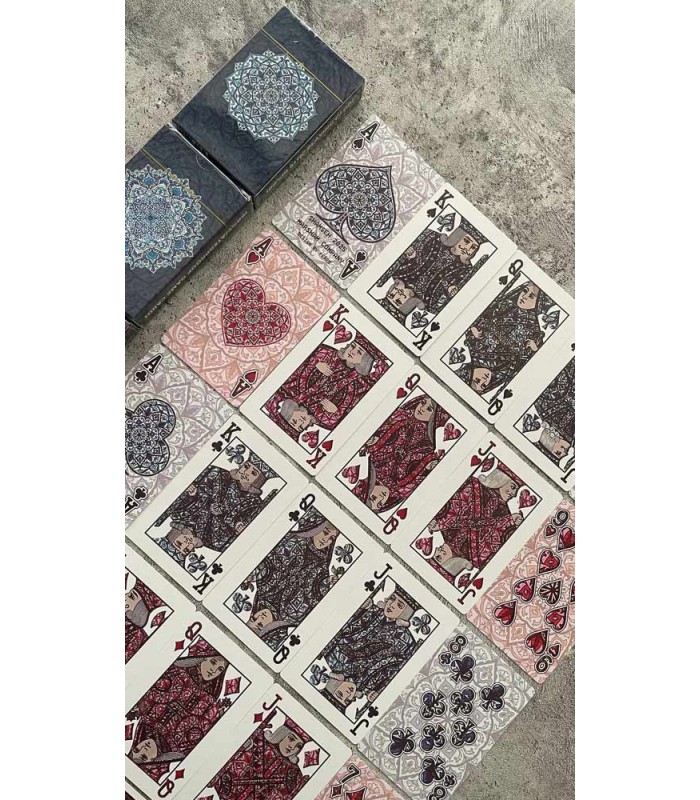 کارت بازی شمس آبی Playing Card Shams Blue