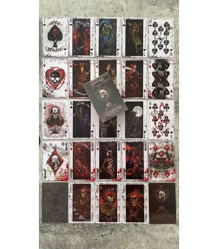 کارت بازی بایسیکل الکمی بنفش Playing Card Bicycle Alchemy