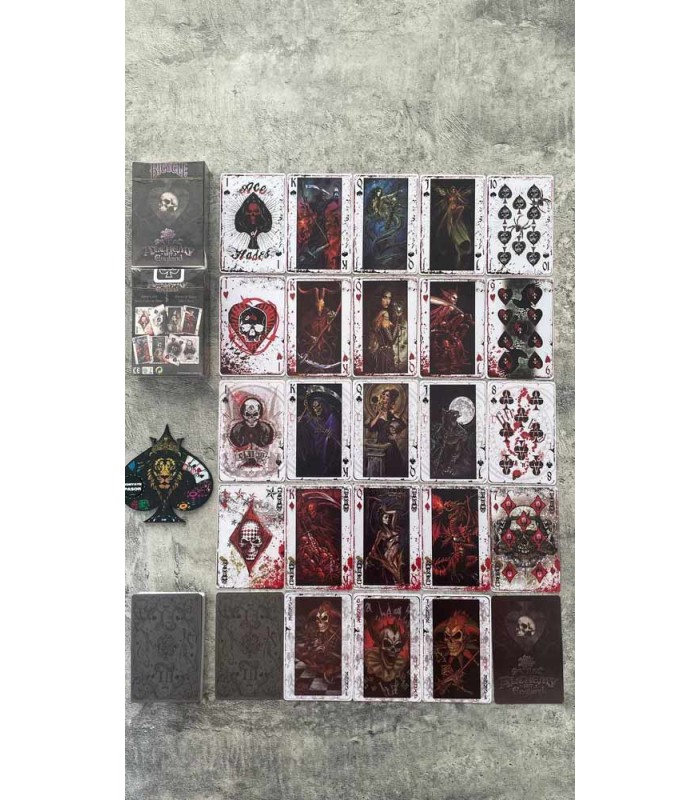 کارت بازی بایسیکل الکمی بنفش Playing Card Bicycle Alchemy