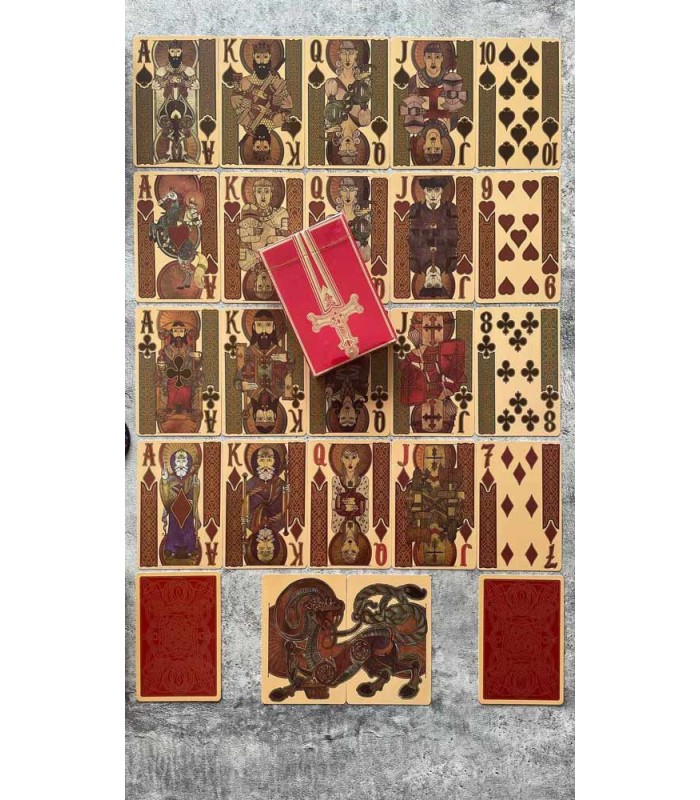 کارت بازی آرتور قرمز Playing Card Arthur