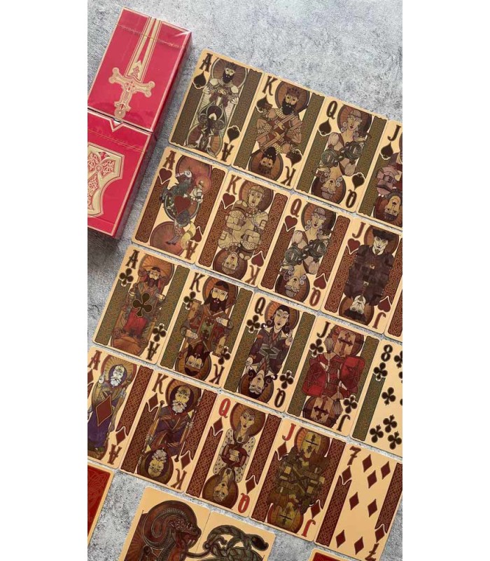کارت بازی آرتور قرمز Playing Card Arthur