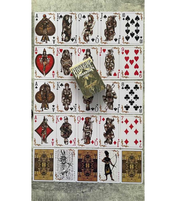 کارت بازی بایسیکل فرعون مصر Playing Card Bicycle pharaoh of egypt