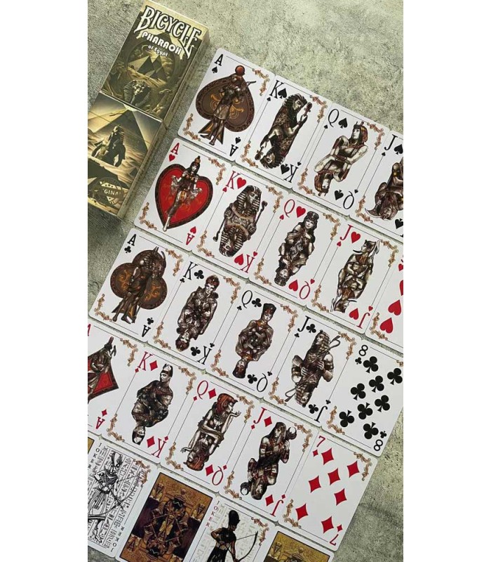 کارت بازی بایسیکل فرعون مصر Playing Card Bicycle pharaoh of egypt