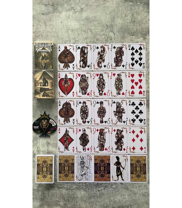 کارت بازی بایسیکل فرعون مصر Playing Card Bicycle pharaoh of egypt