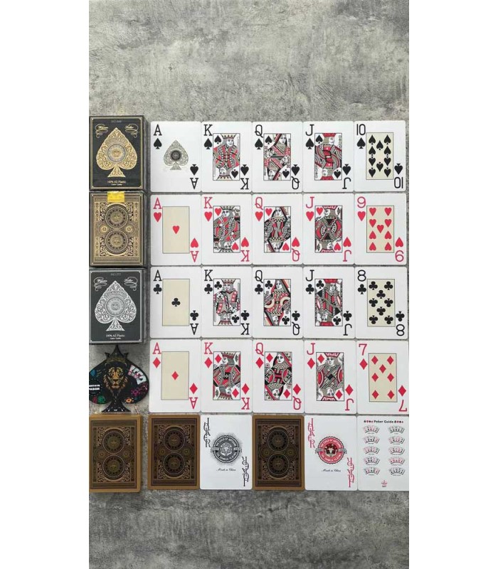 کارت بازی تگزاس نقره ای Playing Card Texas silver