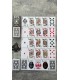 کارت بازی اسکلت جمجمه جدید Playing Card Skull
