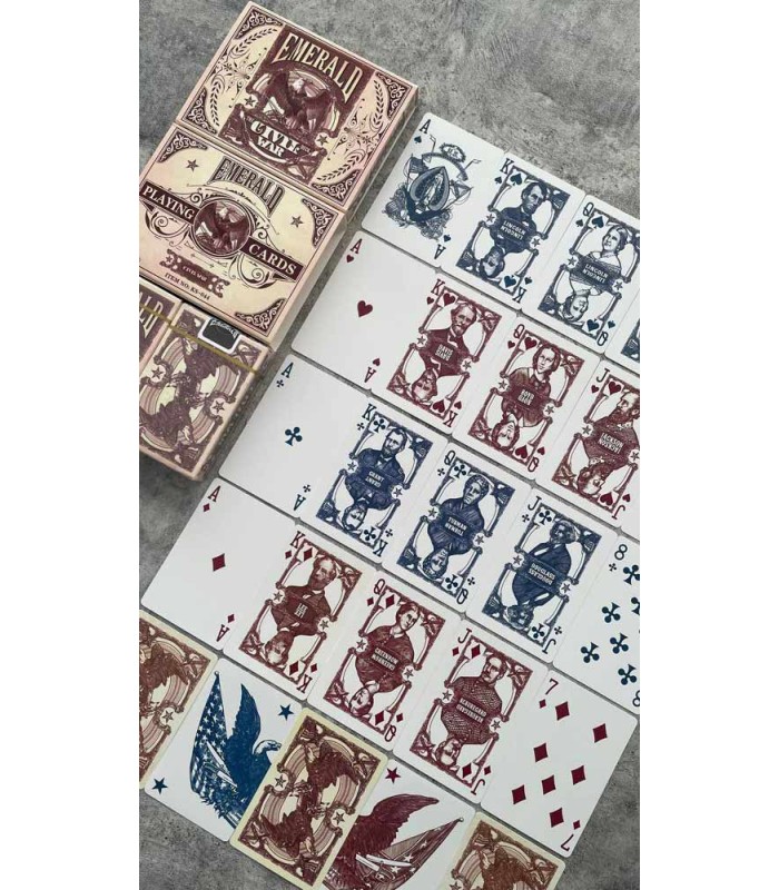 کارت بازی امرالد جنگ داخلی Playing Card Emerald Civil War