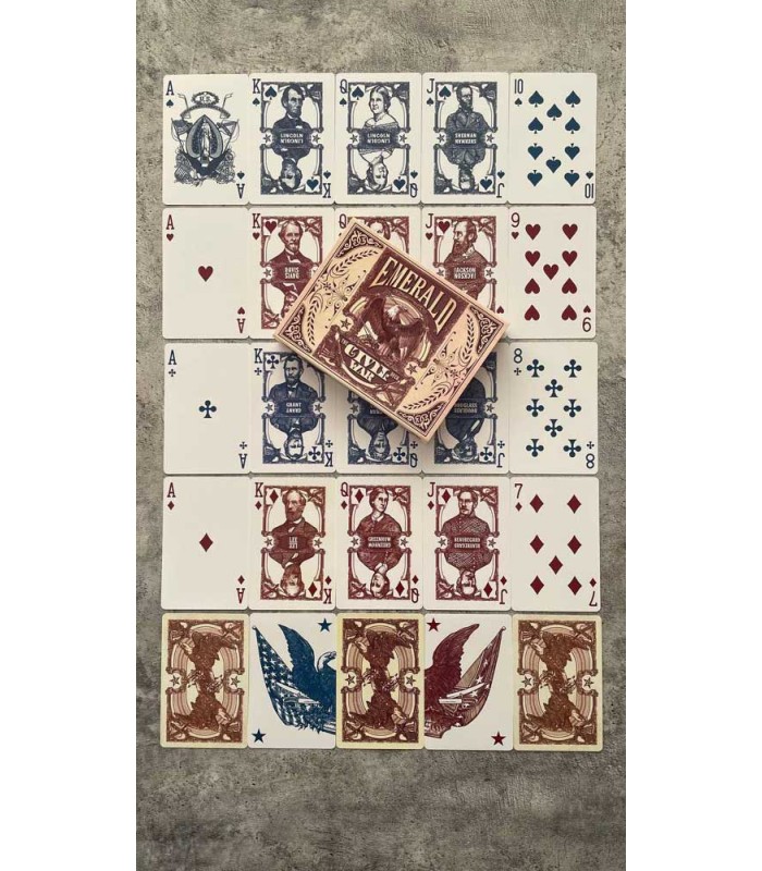 کارت بازی امرالد جنگ داخلی Playing Card Emerald Civil War