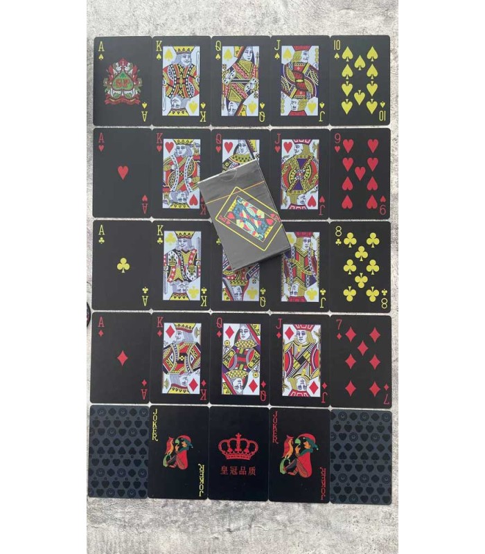 کارت بازی شاه مشکی Playing Card Black King