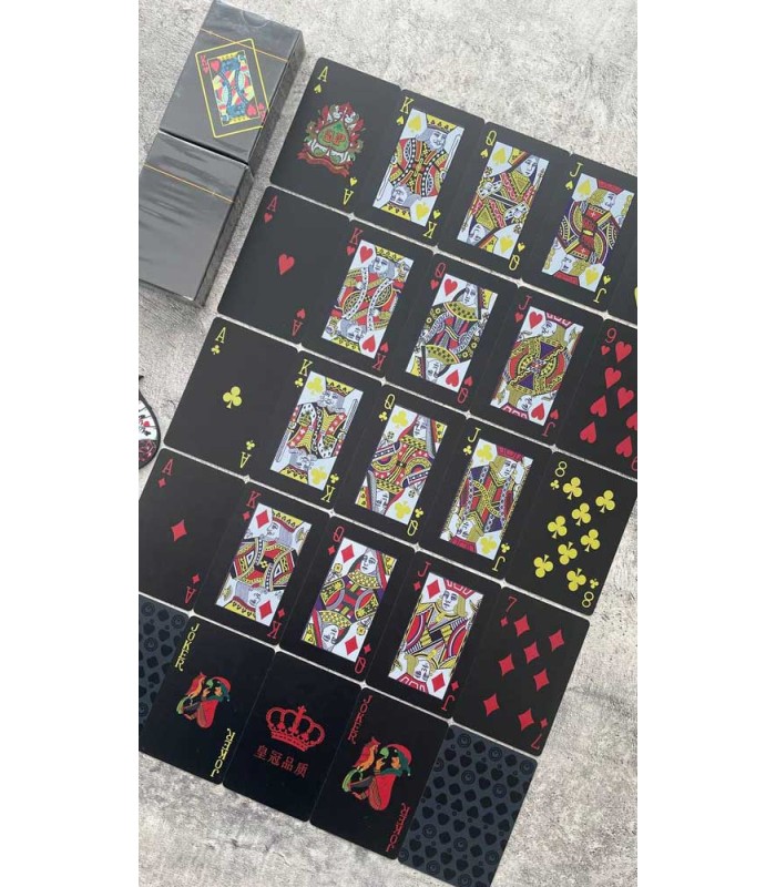 کارت بازی شاه مشکی Playing Card Black King