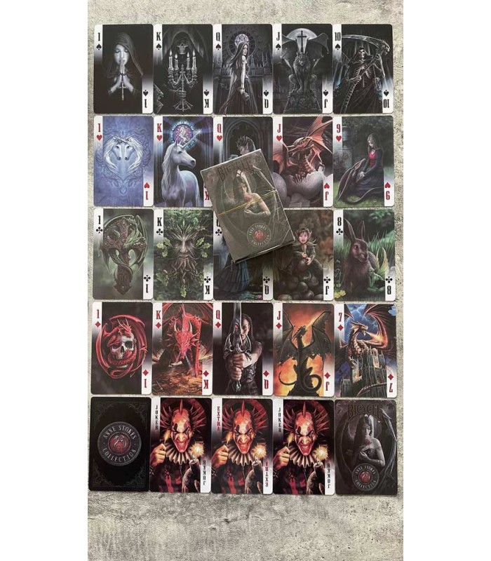 کارت بازی آنتونی استوکس Playing Card Anne Stokes