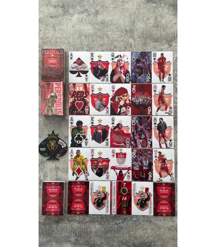 کارت بازی پرسپولیس Playing Card Perspolis