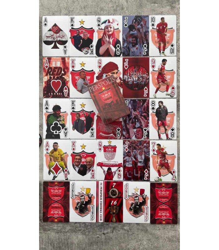 کارت بازی پرسپولیس Playing Card Perspolis