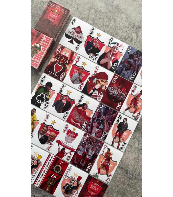 کارت بازی پرسپولیس Playing Card Perspolis