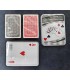 کارت بازی رویال جعبه فلزی جفتی Playing Card Royal
