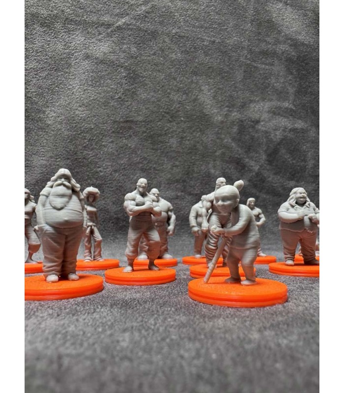 فیگور شخصیت های فرار از زندان با افزونه Dig Your Way Out