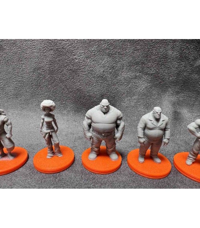 فیگور شخصیت های فرار از زندان با افزونه Dig Your Way Out