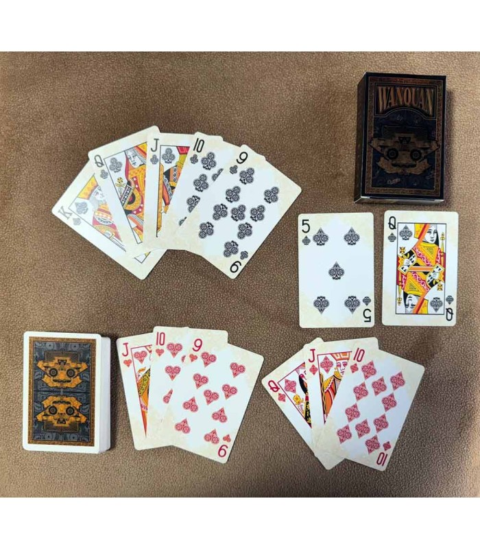 کارت بازی وان گوان مشکی Playing Card Wanquan