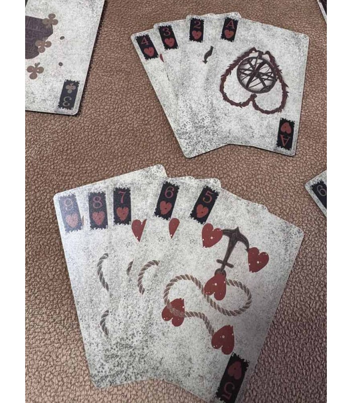 کارت بازی ریش سیاه Playing Card The Trial of Blackbeard