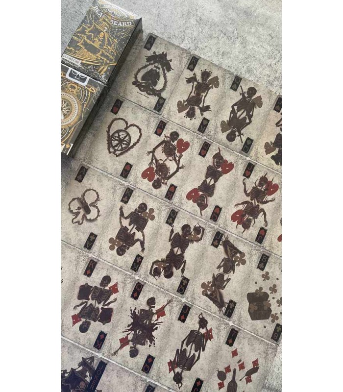 کارت بازی ریش سیاه Playing Card The Trial of Blackbeard