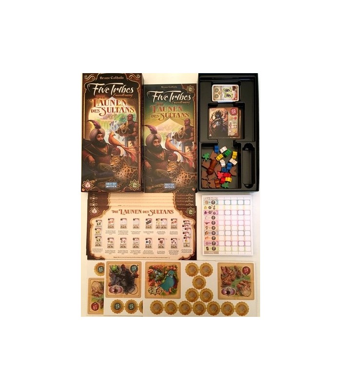 پنج قبیله توسعه سلطان (Five Tribes: Whims of the Sultan)