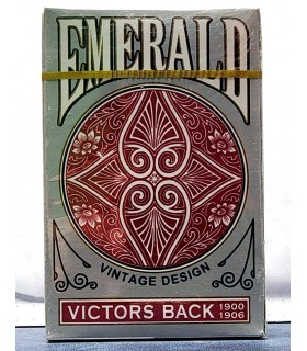 کارت بازی امرالد ویکتورز بک قرمز Playing Card Emerald Victors Back
