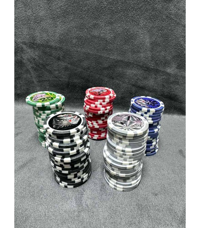 ژتون صدتایی بازی چیپ پوکر Poker Chips