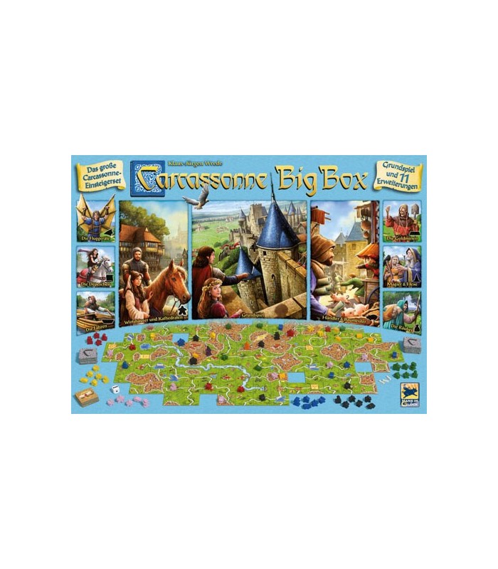کارکاسونه جعبه بزرگ (Carcassonne Big Box 6)