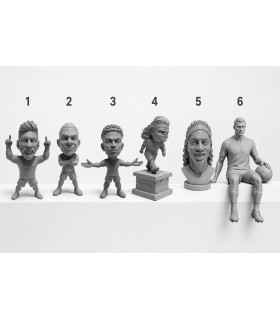 فیگور مجسمه های فانتزی نشسته فوتبالی Seated Figures Football