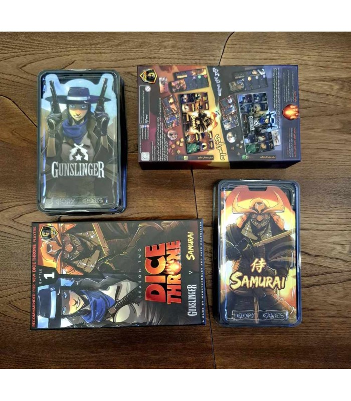 بازی دایس ترون فصل دوم مبارزه اول Dice Throne S2 B1