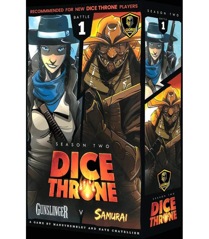 بازی دایس ترون فصل دوم مبارزه اول Dice Throne S2 B1