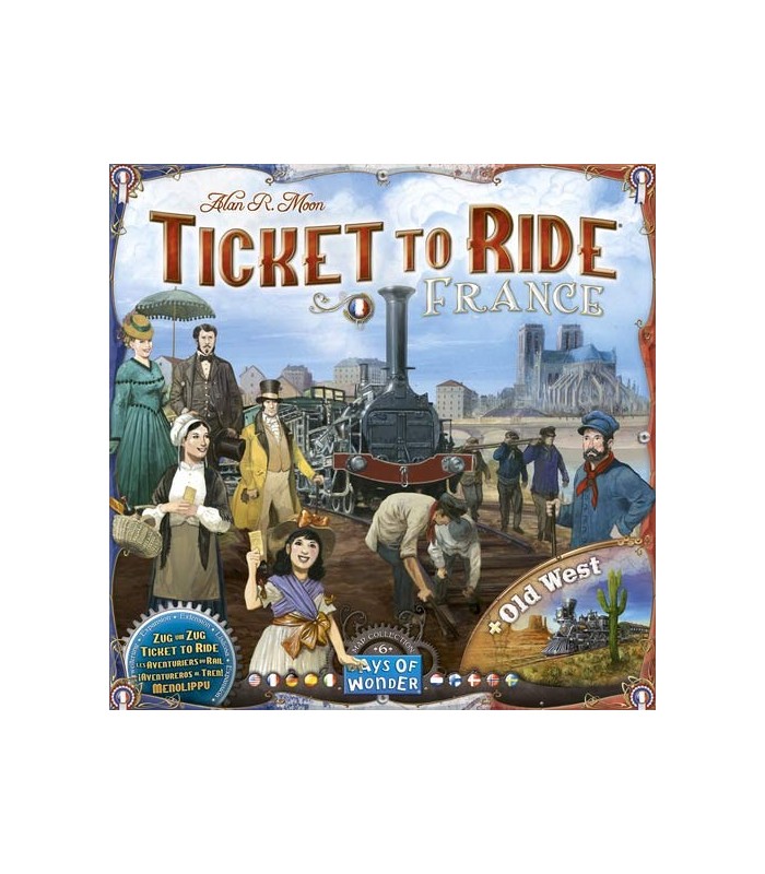 بلیت حرکت: فرانسه و غرب کهن (Ticket to Ride: France & Old West)