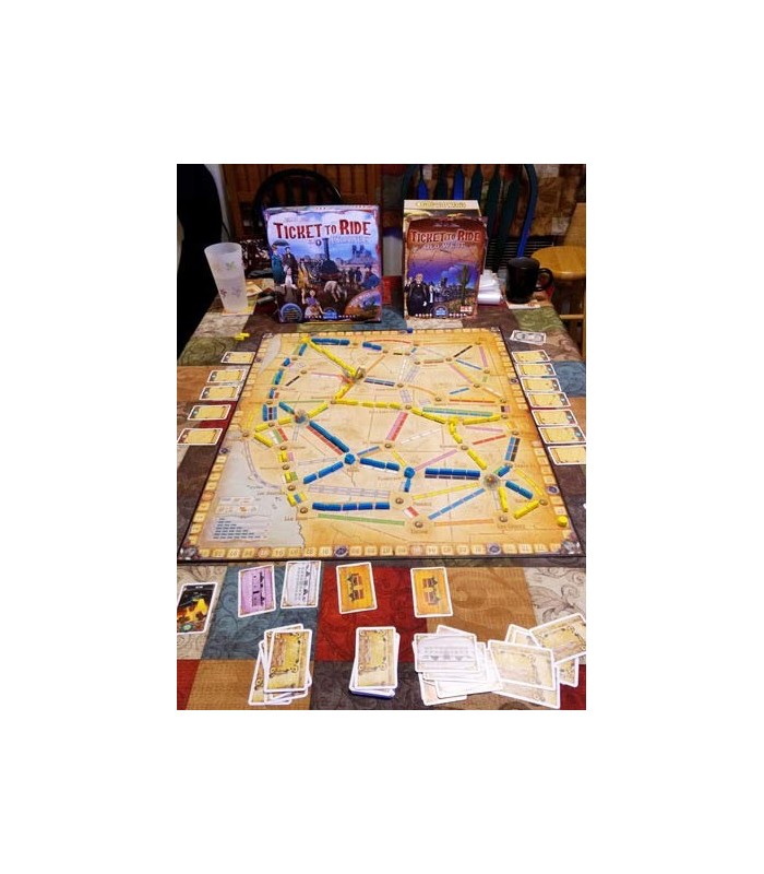 بلیت حرکت: فرانسه و غرب کهن (Ticket to Ride: France & Old West)