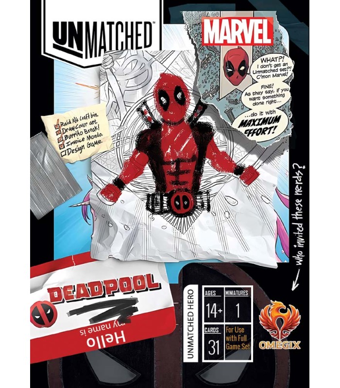 بازی بی همتا آنمچد ددپول Unmatched: Deadpool